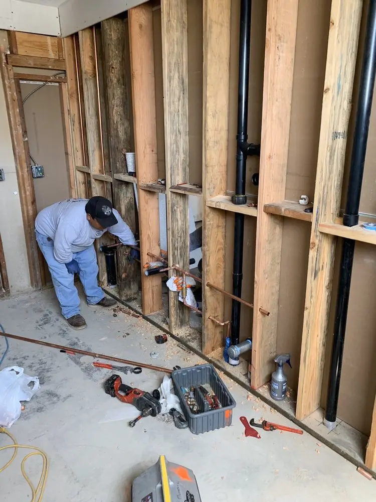 Commercial rough-in plumbing for Gas Line Repair in Ingleside